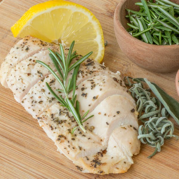 Natural herb crusted treats